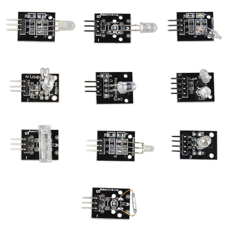 Dollatek Arduino Raspberry Pi Starter Kit 37 in 1 Sensor Module Arduino UNO R3 Mega2560 Nano K5