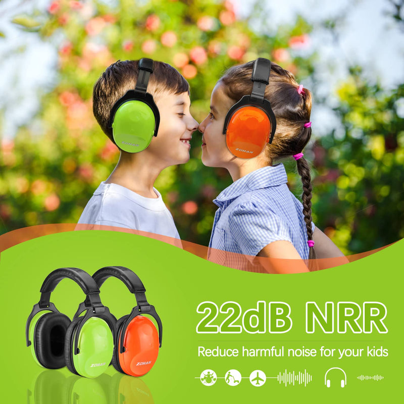 ZOHAN Kids Ear Protection 4 Pack,Kids Noise Canceling Headphone for Concerts, Monster Truck, Fireworks