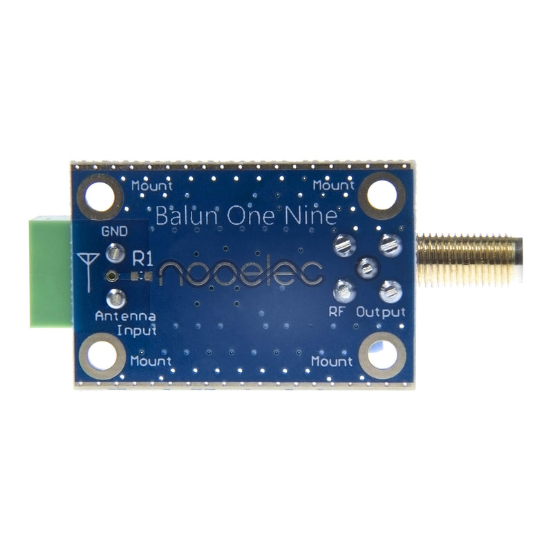 [AUSTRALIA] - Balun One Nine v2 Barebones - Small Low-Cost 9:1 (1:9) HF Antenna Balun and Unun with Antenna Input Protection for Shortwave. Great for Software Defined Radio (RTL-SDR), Ham It Up & SDRPlay 