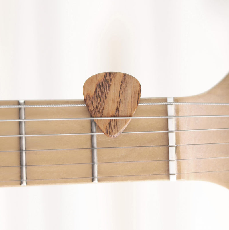 12 Pack Wood Guitar Picks - Guitar Picks for Acoustic and Electric Guitar, 1.6mm Thickness, Heavy Thickness Guitar Pick, for Bass Guitar, Ukulele