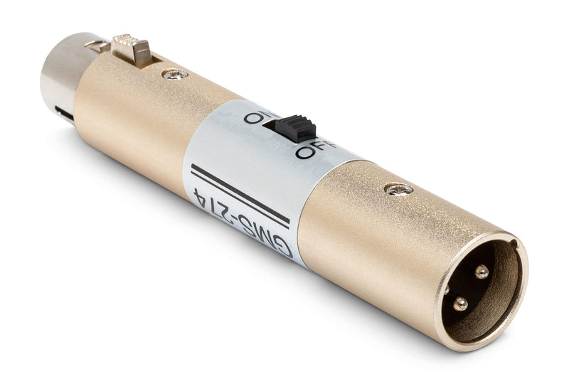 [AUSTRALIA] - Hosa GMS-274 Power Switch, XLR3F to XLR3M 