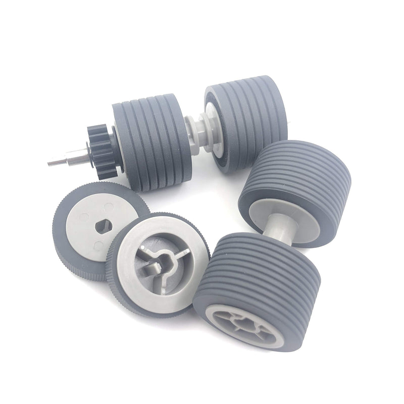 OKLILI PA03575-K011 PA03575-K012 PA03575-K013 Pick Roller Separator Roller Brake Roller kit Compatible with fi-6400 fi-6420 fi-6800