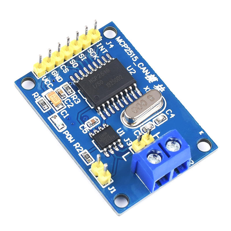[AUSTRALIA] - GERUI 5 Pieces CAN-Bus Shield MCP2515 Bus Module SPI Protocol for Arduino SCM 51 MCU ARM Controller with TJA1050 DC 5V Power Supply Converter Development Board 
