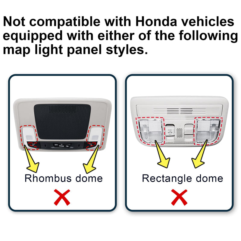 [AUSTRALIA] - Dashcam Power Adapter 16 Pin (Model B) Custom for Select Honda Models (e.g., Pilot, Ridgeline),Hide The Wires, Connects to Overhead Console(Hidden) 