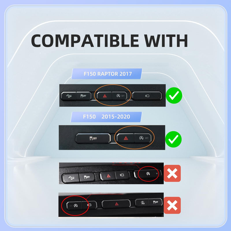 Auto Start Stop Eliminator Compatible with F'ord F-150 2015-2020 F-150 Raptor 2017,Easy Install Autostop Eliminator/Disable/Delete/Disabler Accessories