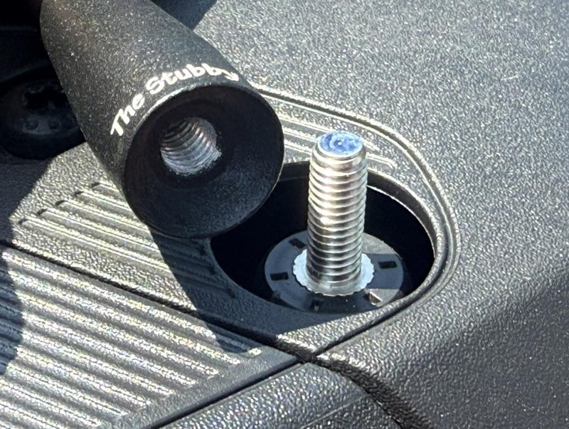 [AUSTRALIA] - CravenSpeed Stubby Antenna Compatible with Ford Bronco 2025-2026 | Hood Mounted Antenna | Short Antenna Replacement | Made in The USA Bronco '25-26 HOOD MOUNT (Female Thread) 