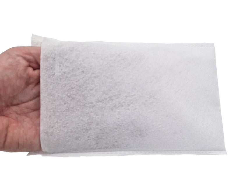 White Disposable Washcloth – Ultrasoft Molton Original Tiga-Med Quality, Pack of 100