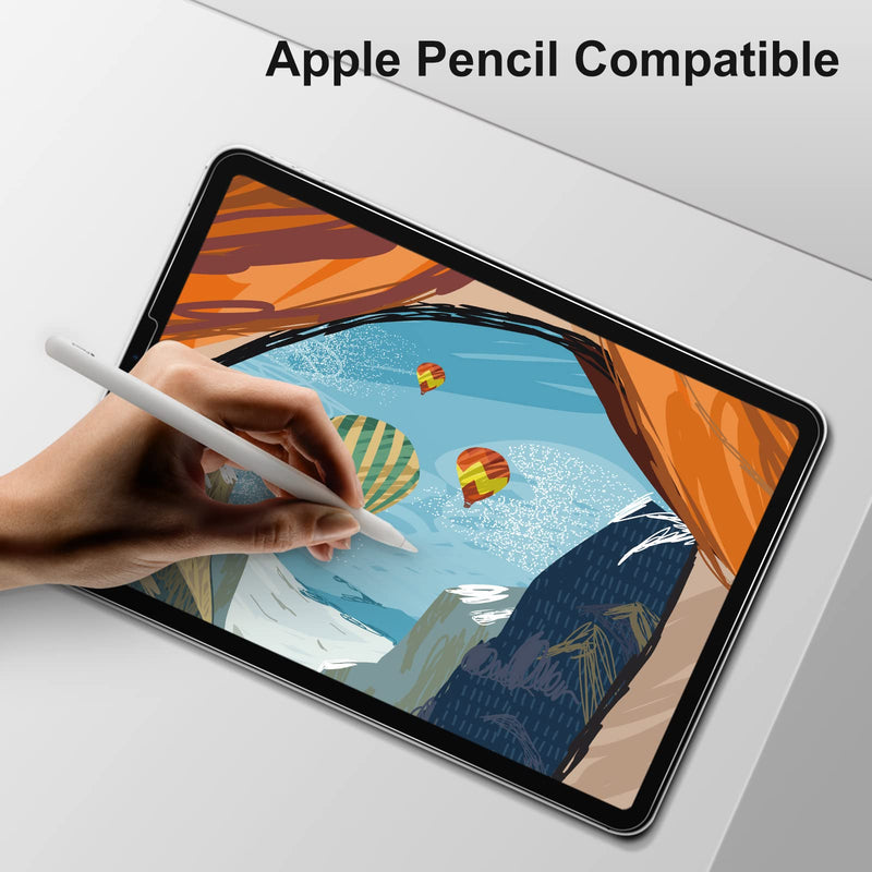 SPARIN 3 Pack Screen Protector for iPad Air 5th/4th Generation 10.9 inch (2022/2020) iPad Pro 11 inch All Models, Tempered Glass for iPad Air 5/Air 4-Case Friendly
