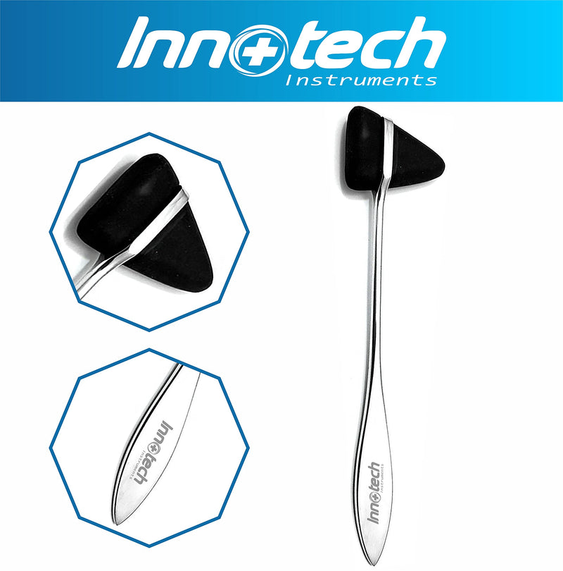 Innotech Instruments Taylor Neurological Reflex Hammer with Colours (Black) black