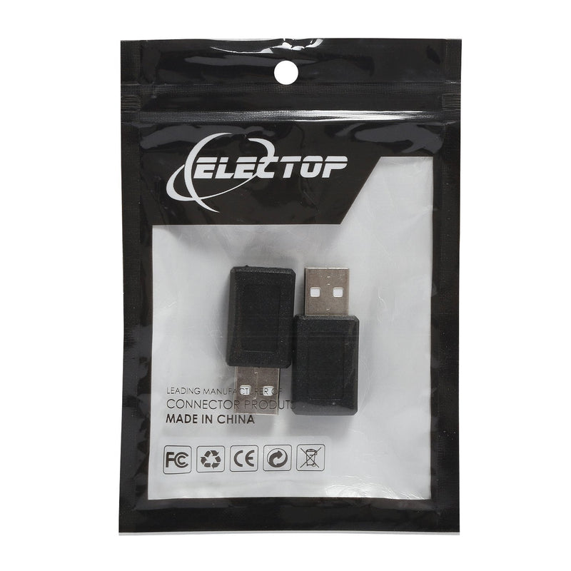 Electop 2 Pack USB 2.0 A Male to USB B Mini 5 Pin Female Adapter Converter
