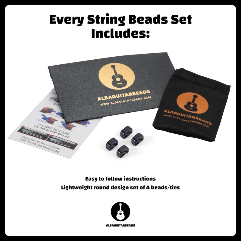 in Black gloss for Ukulele, for Nylon Ukulele Strings