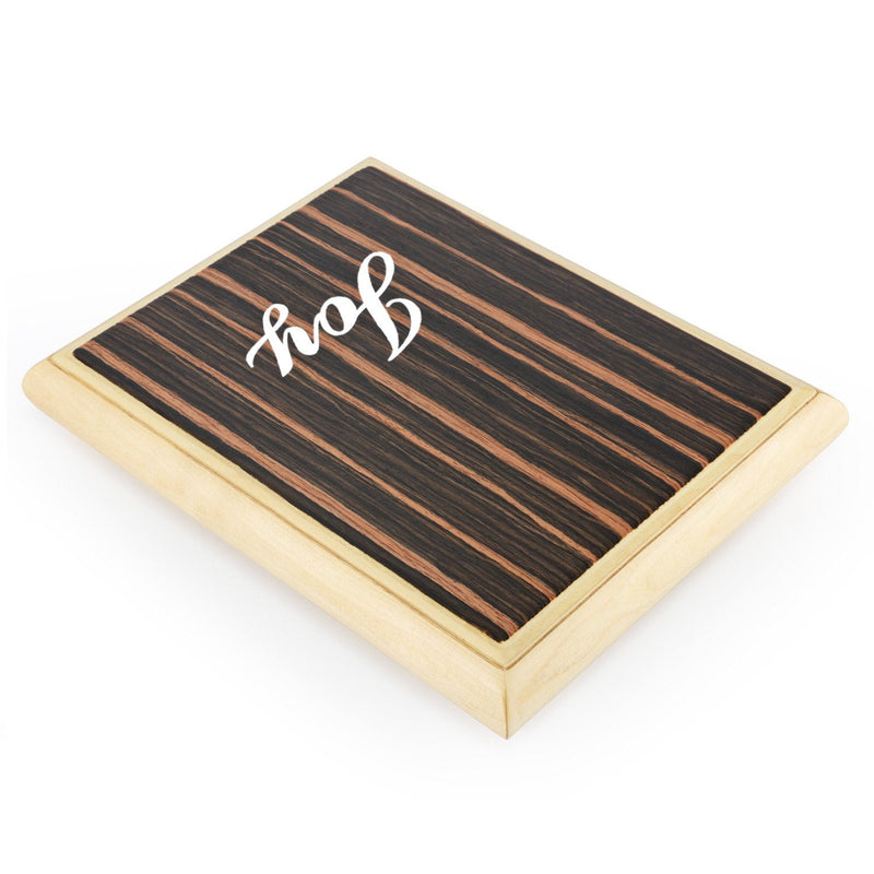 Joy 101 Pad Series Cajon with Veined Ebony Tapping and Birch Wood Body Mini Pad