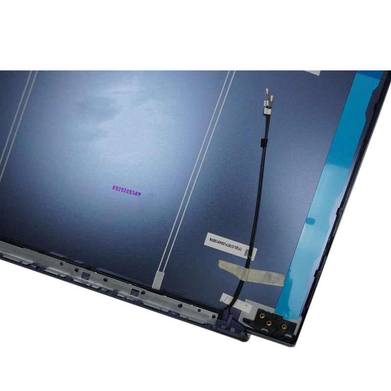 LCD Back Cover w Hinges Replacement for HP Pavilion 15-CS 15-CW 15-CS0051WM | Size 15.6",Fog Blue,Replacement For HP Pavilion 15-CS 15-CW 15-CS0051WM 15-CS3073CL 15-CW1063WM L51799-001