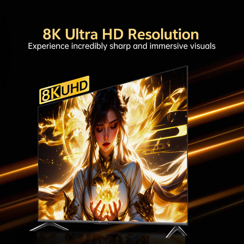 4K@120Hz Active HDMI to DisplayPort Cable 6.6FT | Supports 8K@60Hz 2K@240Hz, HDR, VRR, 10Bit, HDCP Compatible: PS5, Xbox, Switch Dock, PC, Laptop. 6.6 Feet