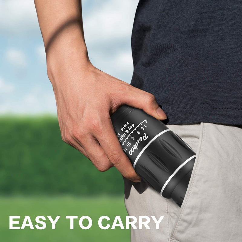 High Powered 16X52 Monocular Telescope for Adults - 2025 Power Prism, Compact HD Scope, Suitable for Gifts, Outdoor Activities, Concert, Travelling & Bird Watching 16xmonocular
