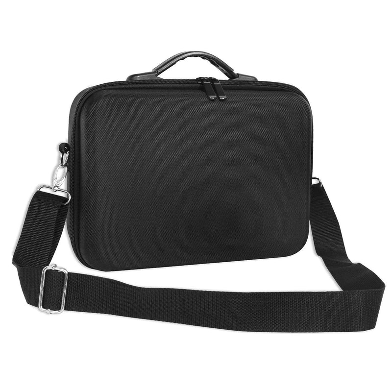 Carrying Case for Hyperice Hypervolt / Hypervolt Plus 5 Attachment Slots Portable Storage Bag Waterproof Anti Shock Hard Shell Case for Hypervolt Massage Device (Case Only)