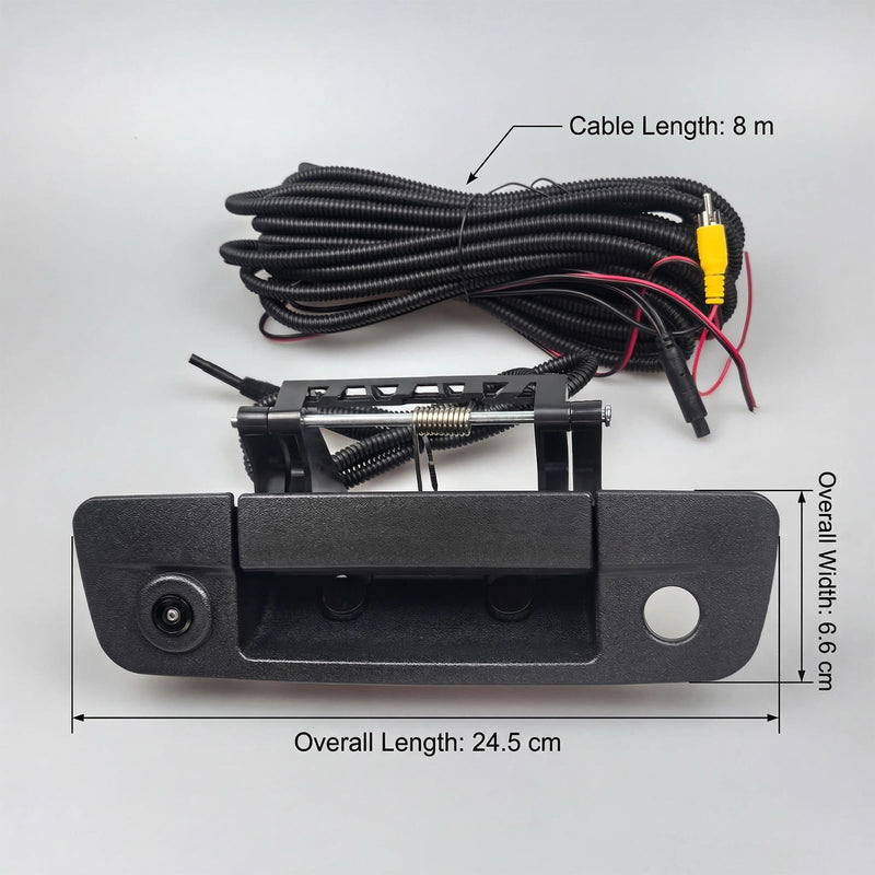 Enhanced Rearview Backup Camera with Tailgate Handle for Dodge Ram Pickup Trucks (2009-2017 Models) | Night Vision · Waterproof Design | Compatible with Ram 1500/2500/3500 Models