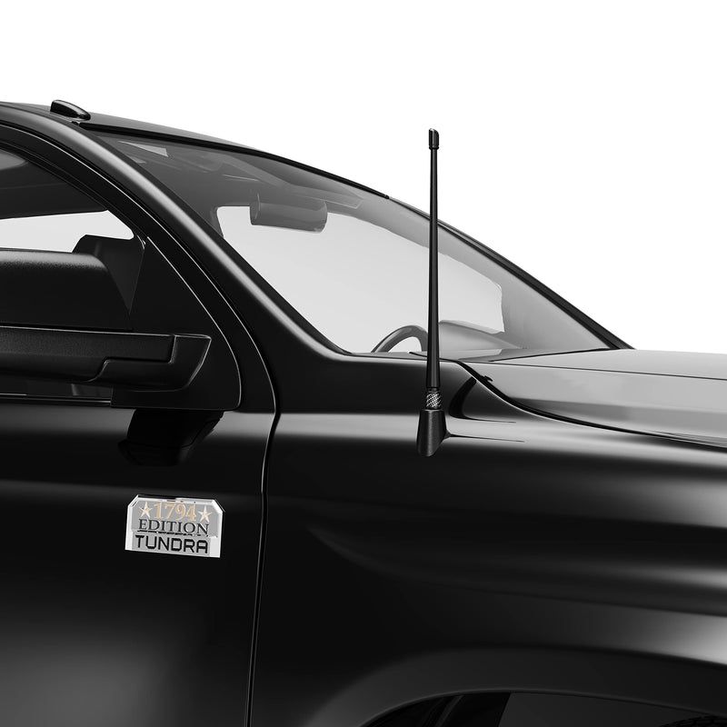 [AUSTRALIA] - RYDONAIR Short Antenna Compatible with Toyota Tundra 2014+ & Toyota Tacoma 1995+, Internal Copper Coil for Enhanced Reception, 13 inches Flexible Rubber Antenna Replacement Toyota Tundra 2014+ & Toyota Tacoma 1995+ 