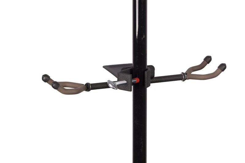 String Swing Mic Stand Twin Ukulele Holder Hang Two Ukuleles or Mandolins from your Mic Stand BCC04TWN-UK