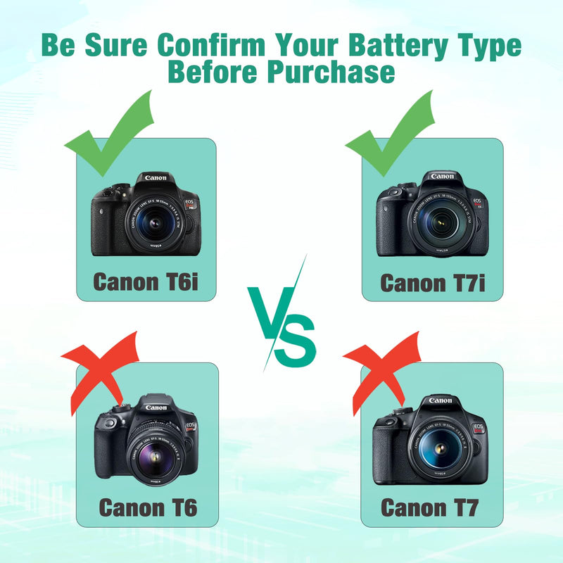 [AUSTRALIA] - FirstPower LP-E17 Battery 3-Pack and Triple Slot Charger for Canon EOS R50 R100 R10 R8 RP, Powershot V1, Rebel T8i T7i T6i T6s, SL2 SL3, EOS M3 M5 M6, M6 Mark II, 77D 200D 750D 760D 800D 8000D Camera 