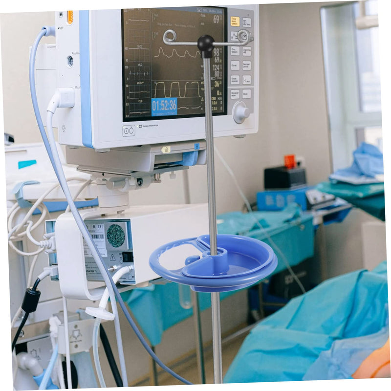 Healvian Tray Infusion Stand Infusion System Accessories Mobile Instrument Stand Infusion Stand Accessories Plastic Tray Storage Tray for Perfusion Support Rounds