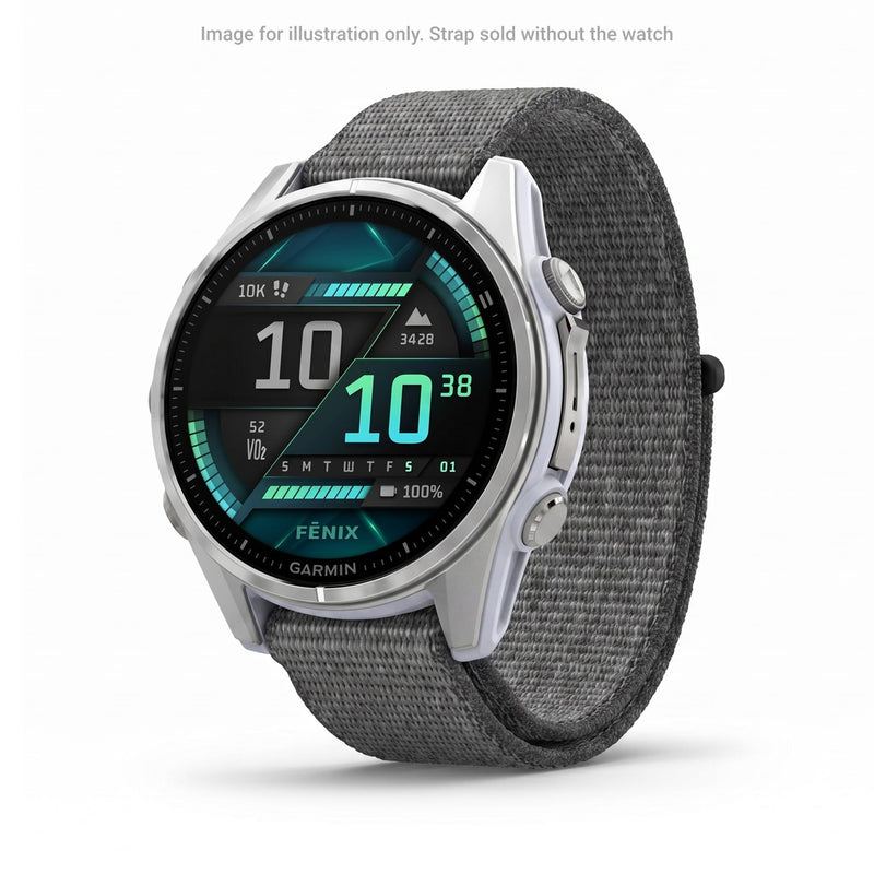 Garmin UltraFit Nylon Strap (20 mm) - Gray