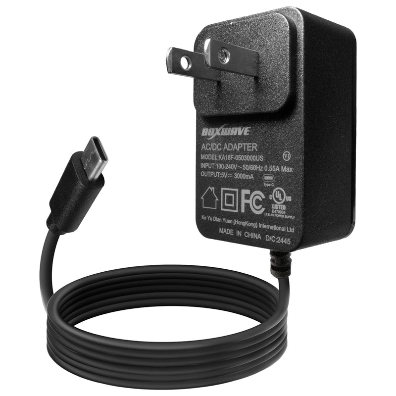 [AUSTRALIA] - BoxWave Charger Compatible with TOMLOV DM4W Microscope - Wall Charger Direct (15W), Rapid Charge Your Device with Built-in 3ft Cable 