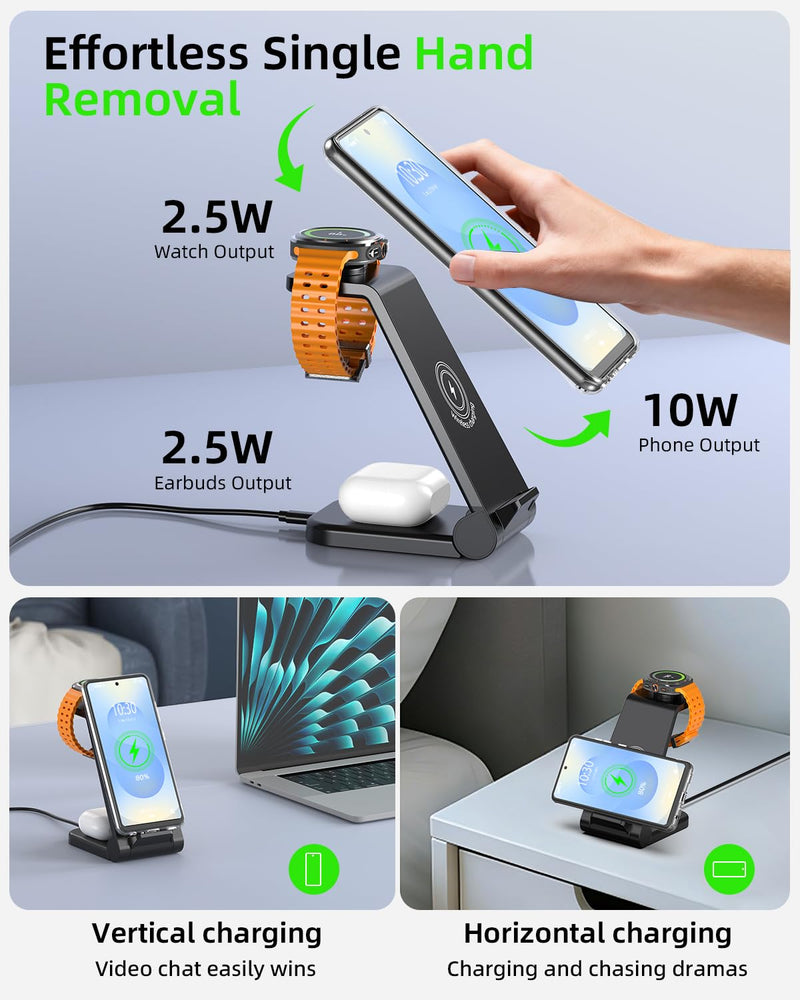 Charger Stand and Cable for Samsung