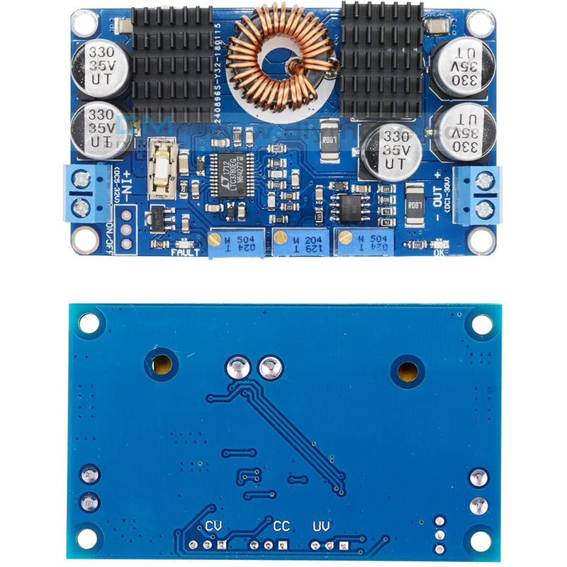 [AUSTRALIA] - Youmile LTC3780 Boost Converter DC 5V-32V to 1V-30V 10A Constant Voltage Current Automatic Converter Step-Up Down Controller Charging Module with Cable 