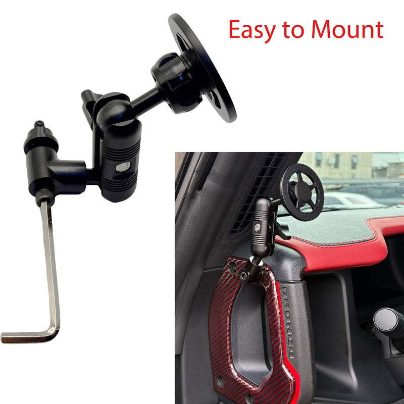 Magnetic Phone Holder for Ford Bronco 2021-2025+, Adjustable Angles 360° Phone Mount for Bronco Accessories (Not Fit Bronco Sports)