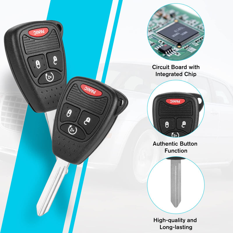 [AUSTRALIA] - Car Key Fob Keyless Entry Remote 315Mhz OHT692713A for Jeep Wrangler 2009-2018, Compass 2010-2017, Patriot 2010-2017 