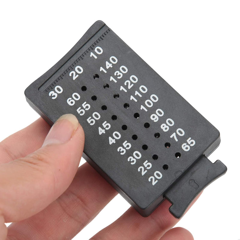 FUREIN SMILE Gutta Percha Cutter Measuring Ruler Dental Tool Precision Engineered Plastic 7 x 4 cm