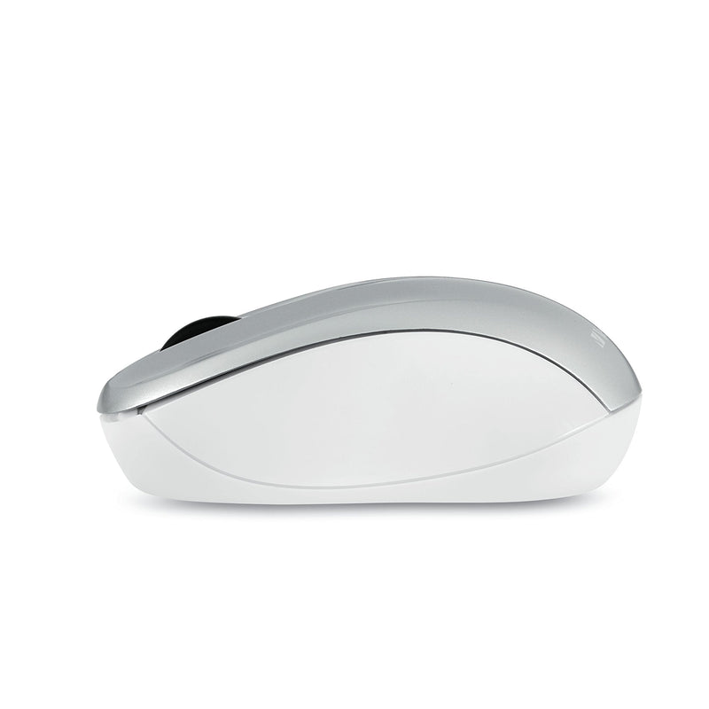 Verbatim Silent Wireless Blue LED Mouse - Silver Silver Mouse