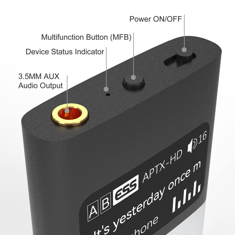 [AUSTRALIA] - Bluetooth Adapter Receiver for Bose iPod Sounddock and 30 pin Music Docking Station with OLED Display, 3.5mm AUX 