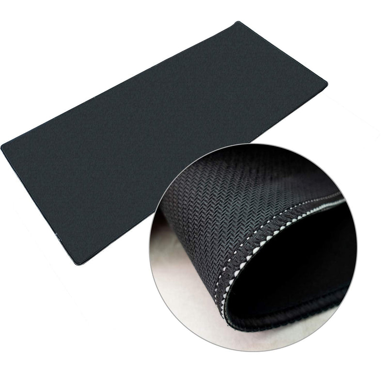 KBSING Gaming Mouse Pad Mat Extended XXL, Large PC Laptop Game Mouse Pad with Stitched Edges, Huge Desk Pad Mat, Anti-Slip Rubber Base Mousepad, 35.5"x15.4"x0.08" (MPX-02) MPX-02