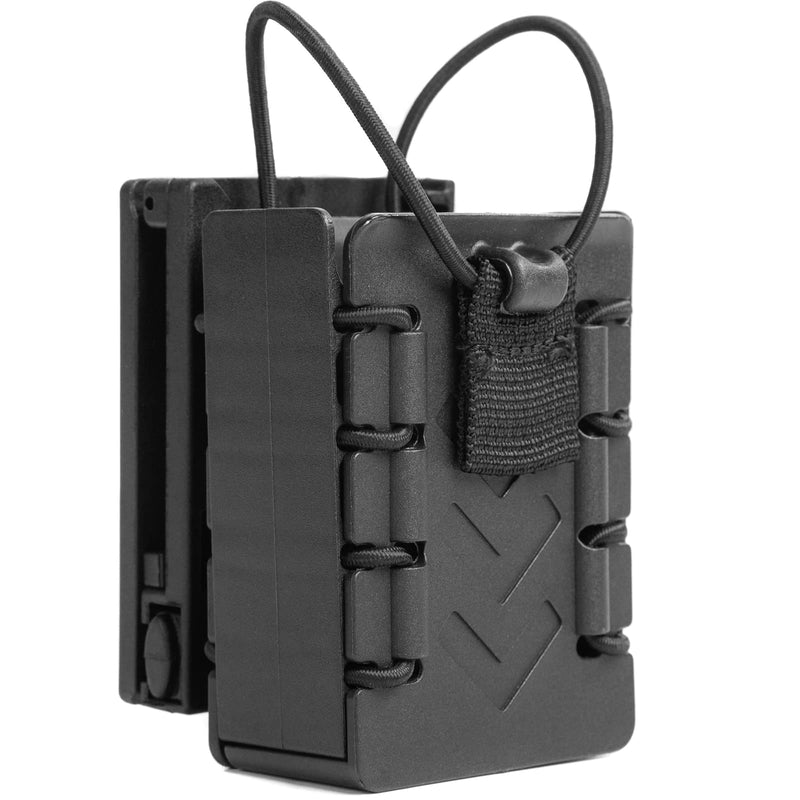 Polymer Radio Holster Molle Walkie Talkie Holder Tactical Duty Belt Radio Case Two Way Radio Pouch for Motorola APX 6000 MTS2000 Kenwood Hytera Baofeng(1 Pack) Polymer 1Pack