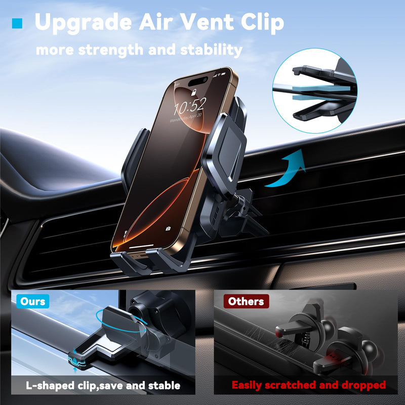 TECKNET Cup Holder Phone Holders, Adjustable Cup Holder Phone Mount | Flexible Gooseneck with Expandable Base for Stable Hands-Free Navigation and Driving Fits Most Car Cup Holders and All phones