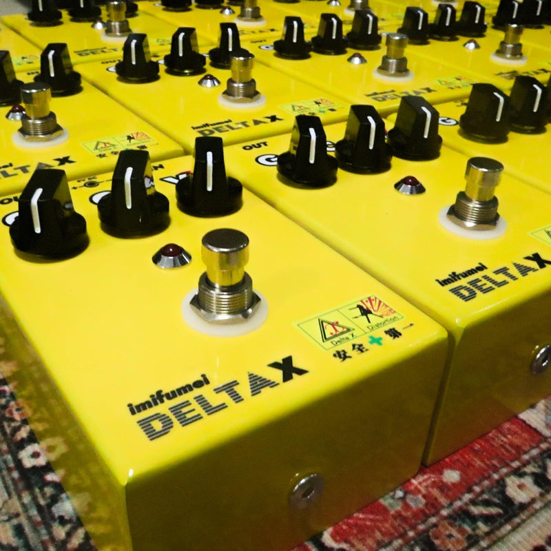 [AUSTRALIA] - Hand-made distortion Guitar Pedal Distortion+ PEDAL True Bypass, DC 9V, Pedal for Electric Guitar yellow 