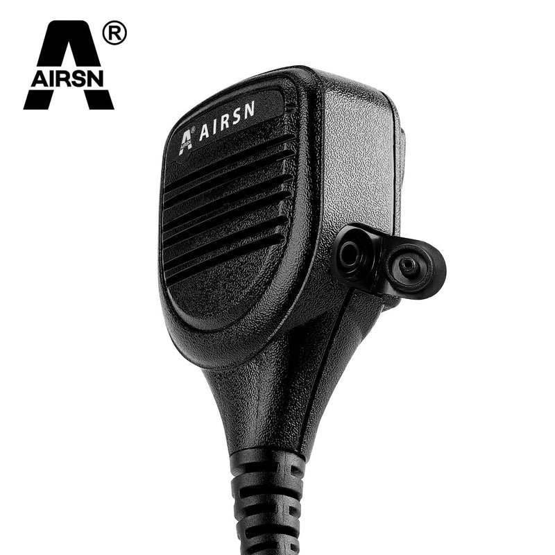 [AUSTRALIA] - Shoulder Mic Speaker Compatible with M0torola XPR 6550 XPR 7550 XPR 7550e APX 6000 Walkie Talkie【with 3.5mm Audio Jack, Heavy Duty】 Handheld Microphone Reinforced Cable 