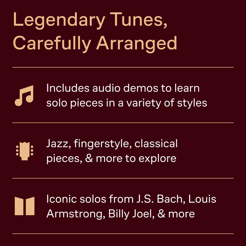 Cocktail Guitar | Essential Anthology of Solo Guitar Arrangements | 24 Classic Songs in Tablature and Standard Notation | Includes Online Audio with Slowdown and Looping Features