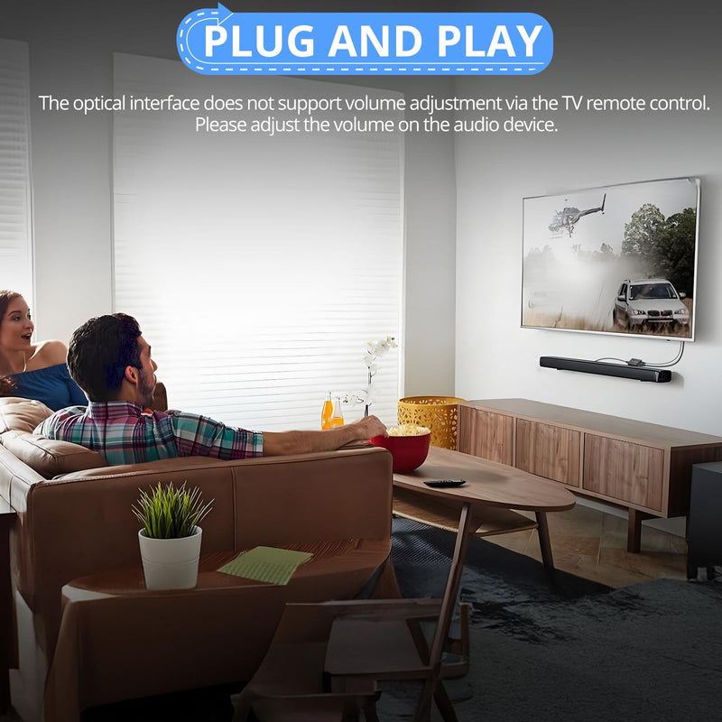 [AUSTRALIA] - CAMWAY 192KHz eARC/ARC Audio Extractor - Used with HDTV ARC/eARC Ports to Optical Soundbar/Amp,Professional ARC to Optical Audio Adapter, Dolby DTS 5.1 Surround Sound & 2.0 CH Stereo, Easy to Setup 8.3 x 5.2 x 3.8 cm eARC/ARC to Optical Toslink SPDIF 