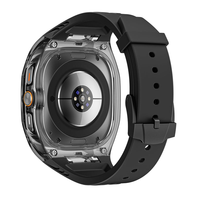 Compatible with 2024 Samsung Galaxy Watch 7 Ultra Band 47mm, Robust Men Stainless Steel Replacement Link Metal Bracelet