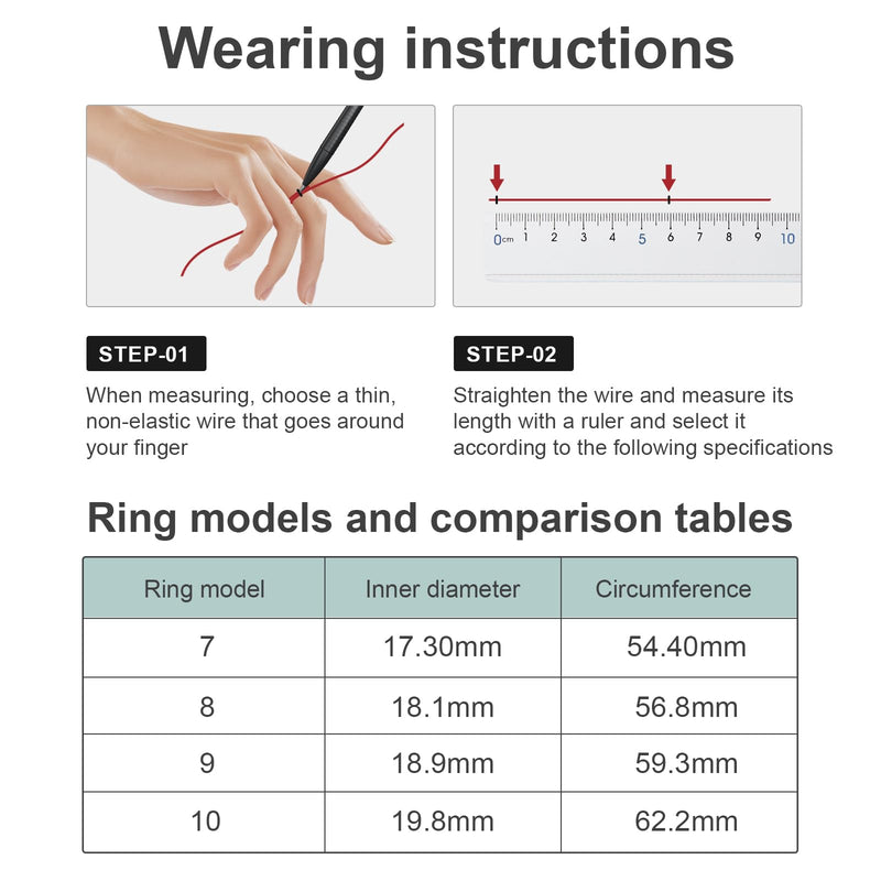 Smart Ring for Women-Men,Health-Fitness Tracker with Heart Rate, Sleep Monitor, Blood Oxygen, HRV, 128 Sports Modes, IP68 Waterproof, Gesture Control, No Subscription Fee,with iOS & Android (10) Rose Gold 10