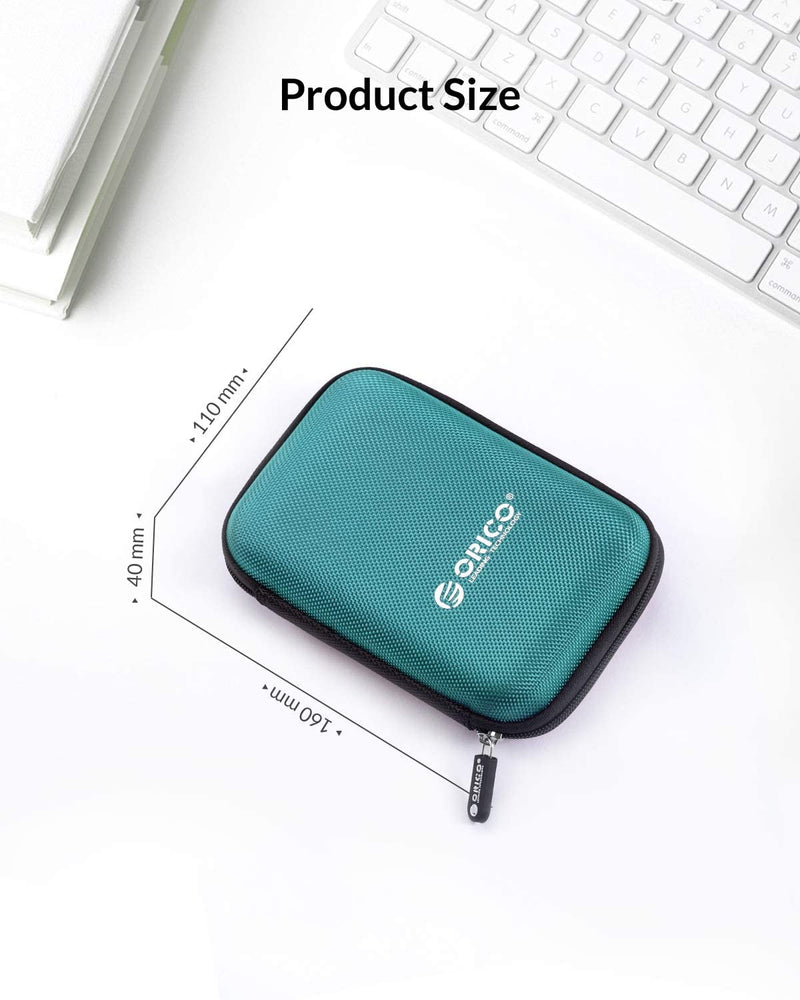ORICO Tool-Free Clear 2.5 Inch Hard Disk + Waterproof 2.5 inch External Drive Storage Carrying Bag