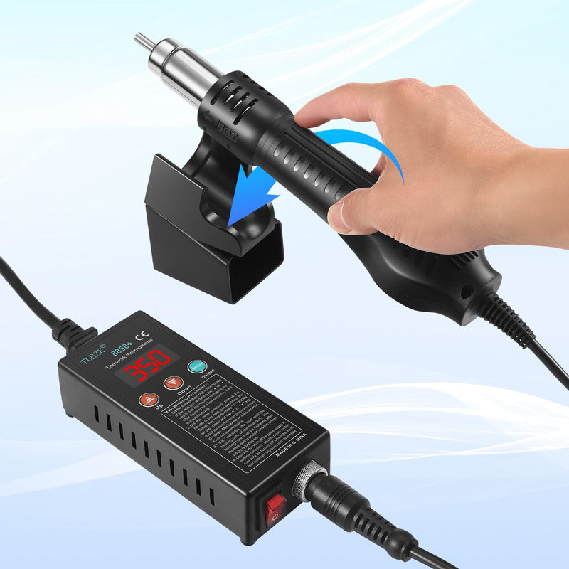 TLBZK Hot Air Soldering Station SMD Welding Machine Digital Display Heat Gun