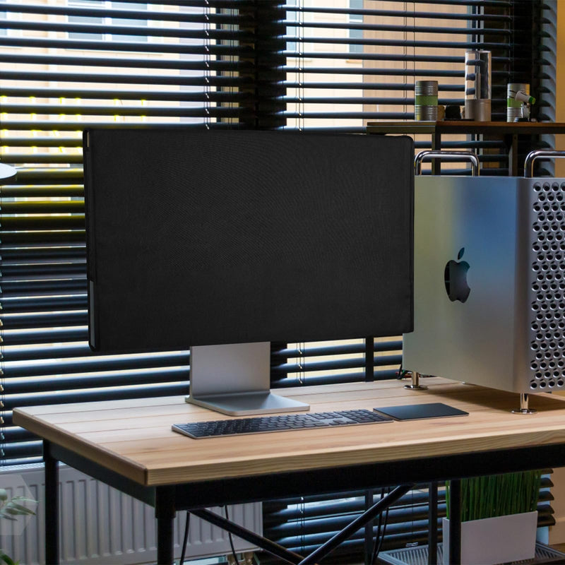 Monitor Cover Compatible with Apple 32-inch Pro Display XDR | Anti-Static Monitor Dust Cover Computer Screen Protective Sleeve, Black