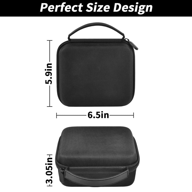 casmilee Case Compatible with HEXEUM/for Fvtga/for Vtiisamao Night Vision for Goggles - 4K Night Vision Binoculars, Holder for Telescopes Optics Scope, Mesh Pocket for 32GB Memory SD Card, Neck Strap Black