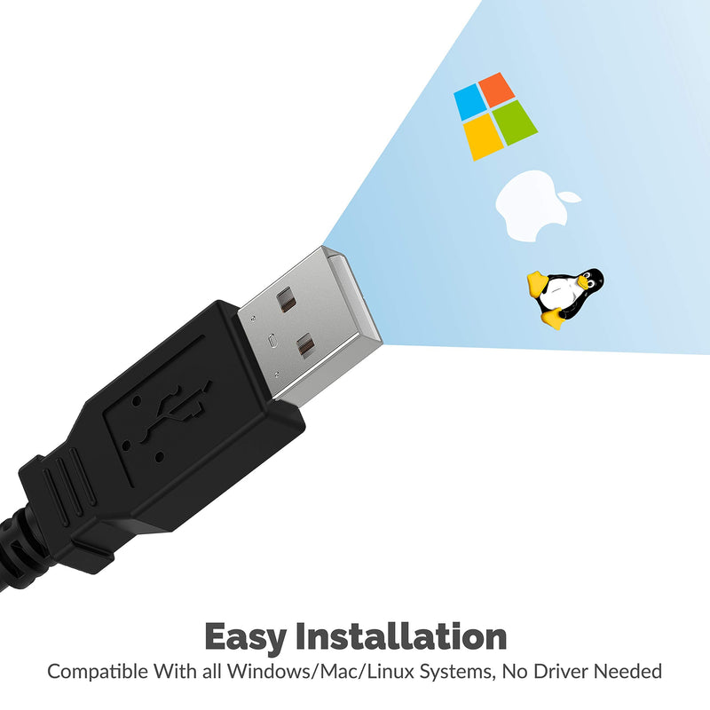 Sabrent USB to Parallel IEEE 1284 Printer Cable Adapter (CB-CN36)