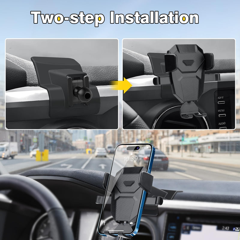 Sunsdrew Car Phone Holder for 2016-2023 Toyota Tacoma 3rd Gen. Auto Accessories,Adjustable Air Vent Mount Holder, Ultra Stable Phone Stand for All Phones 16-23 Tacoma Air Vent