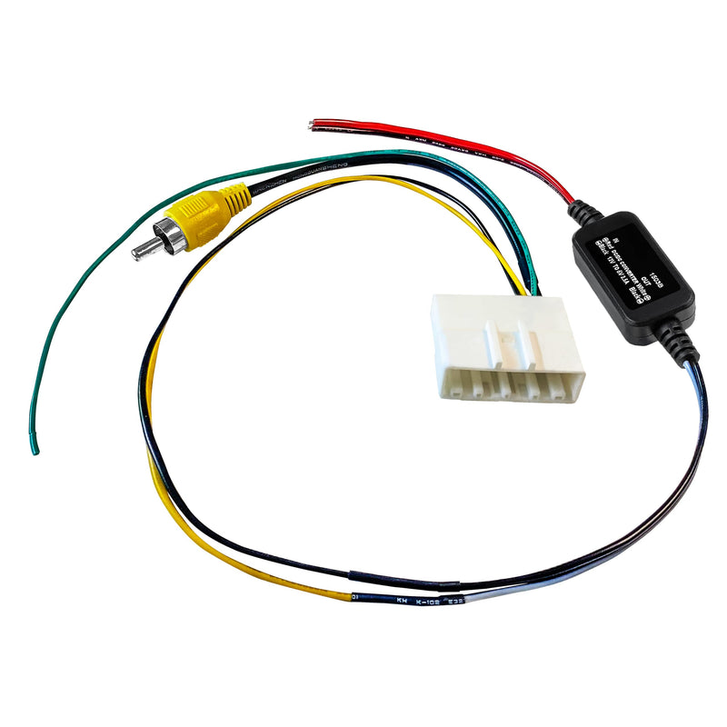 UX-NI006 Backup Camera Retention Wire Harness Compatible with for Nissan Frontier Altima Murano Rogue Titan Juke Sentra Cube Quest Leaf (Includes 12v to 6v Converter)